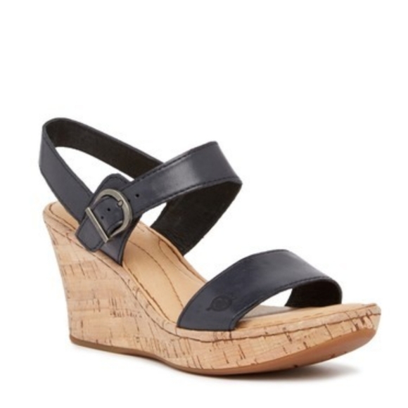 born cork wedges